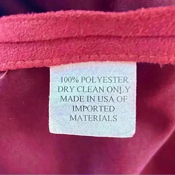 FROM LUXURY DESIGNER CAROLINE ROSE: SUEDE-LIKE BLOUSE AND/OR JACKET, SIZ… - Picture 6 of 6